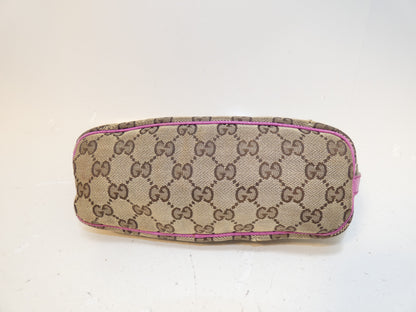 GUCCI GG Canvas Accessory Pouch Mini Handbag