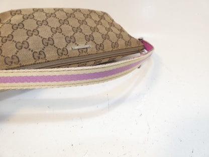 GUCCI GG Canvas Accessory Pouch Mini Handbag