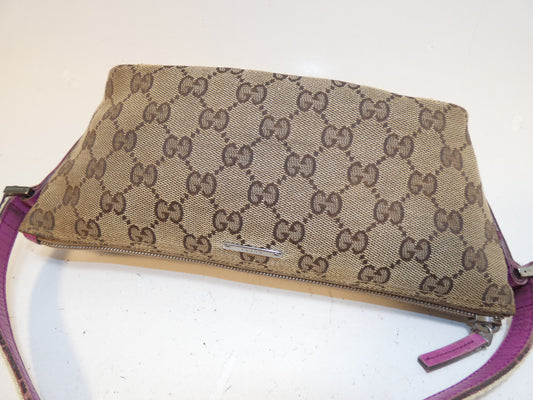 GUCCI GG Canvas Accessory Pouch Mini Handbag