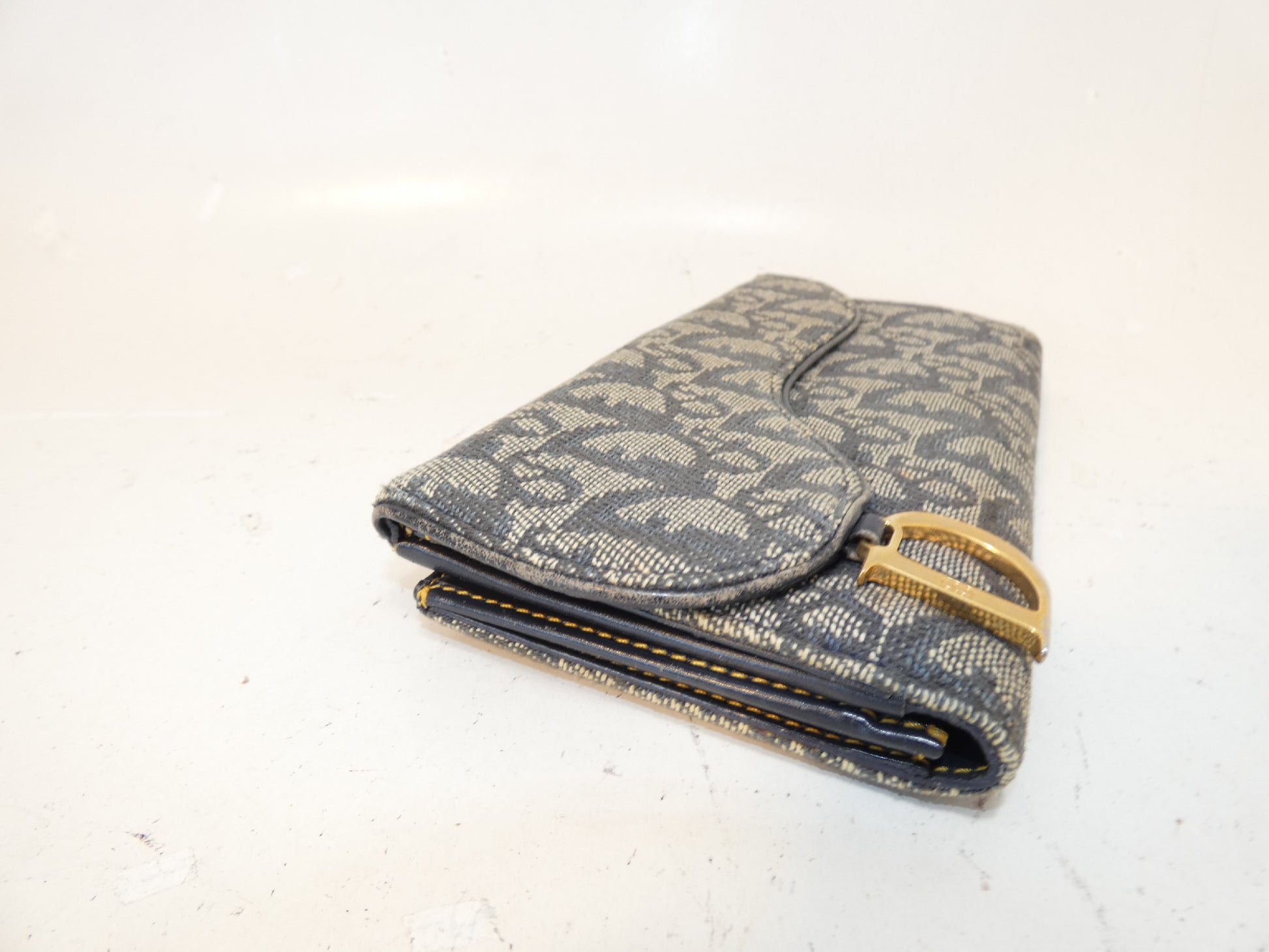 Dior Trotter D-Ring Saddle Long Wallet