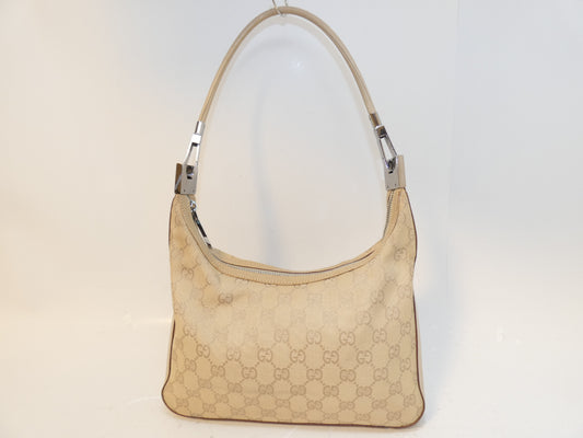 GUCCI GG Canvas Hand One-Shoulder Handbag