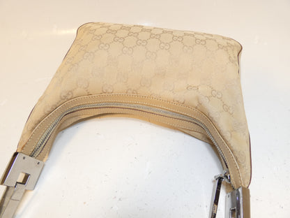 GUCCI GG Canvas Hand One-Shoulder Handbag