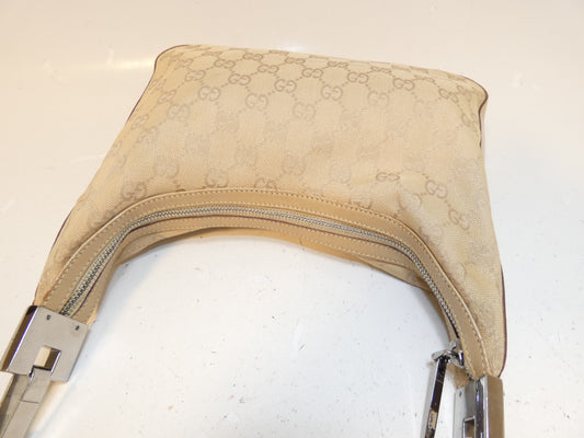 GUCCI GG Canvas Hand One-Shoulder Handbag