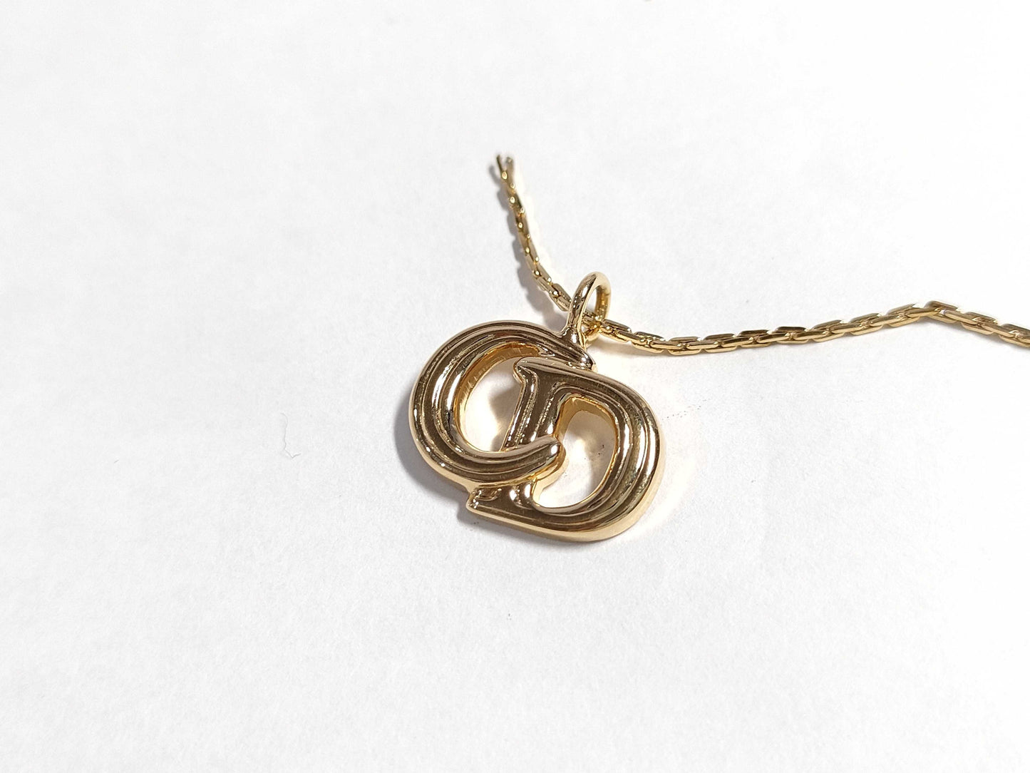 Dior Gold Plated CD Logo Bracelet Bracelet Bangle