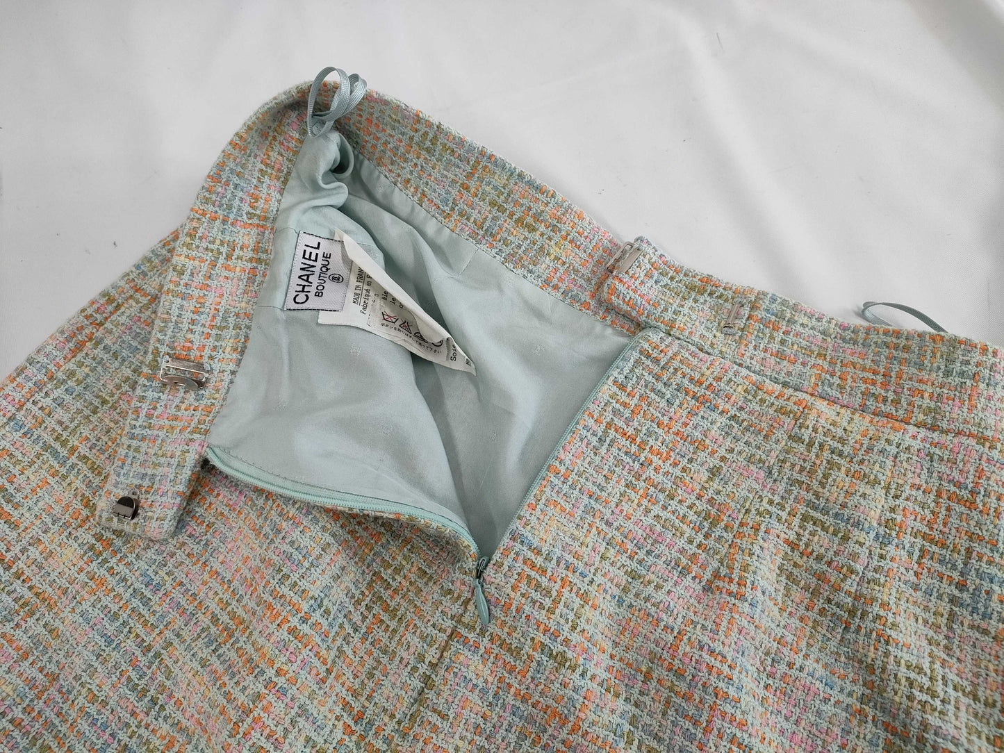 CHANEL Multicolor Jacket/Skirt Set, Size 38 Other Apparel