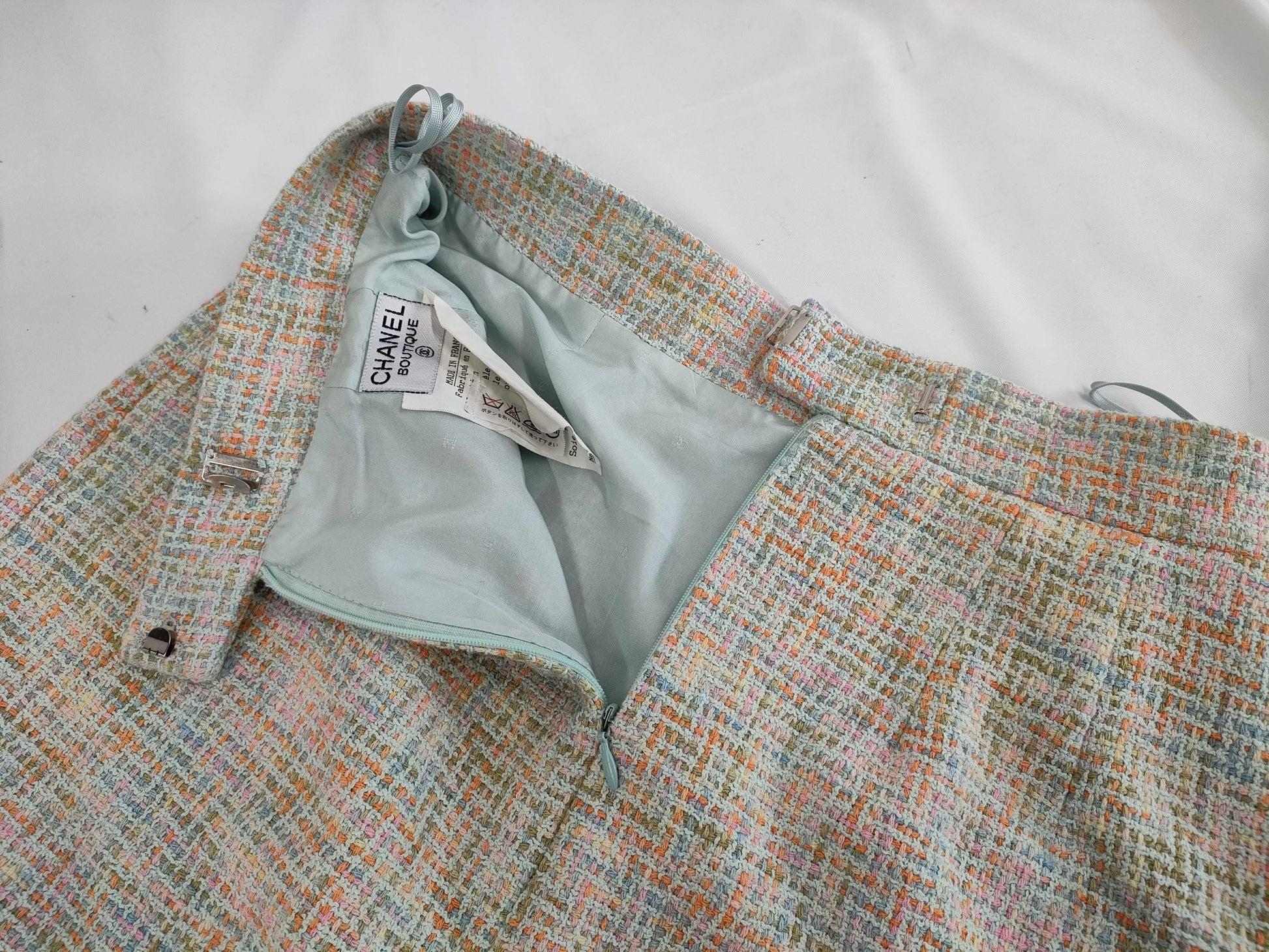 CHANEL Multicolor Jacket/Skirt Set, Size 38 Other Apparel