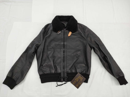 LOUIS VUITTON LOUIS VUITTON Leather Jacket Riders Size 54 Men's Jacket