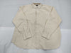 FENDI Embroidered Shirt, Ivory, Size 41, Men's Shirt