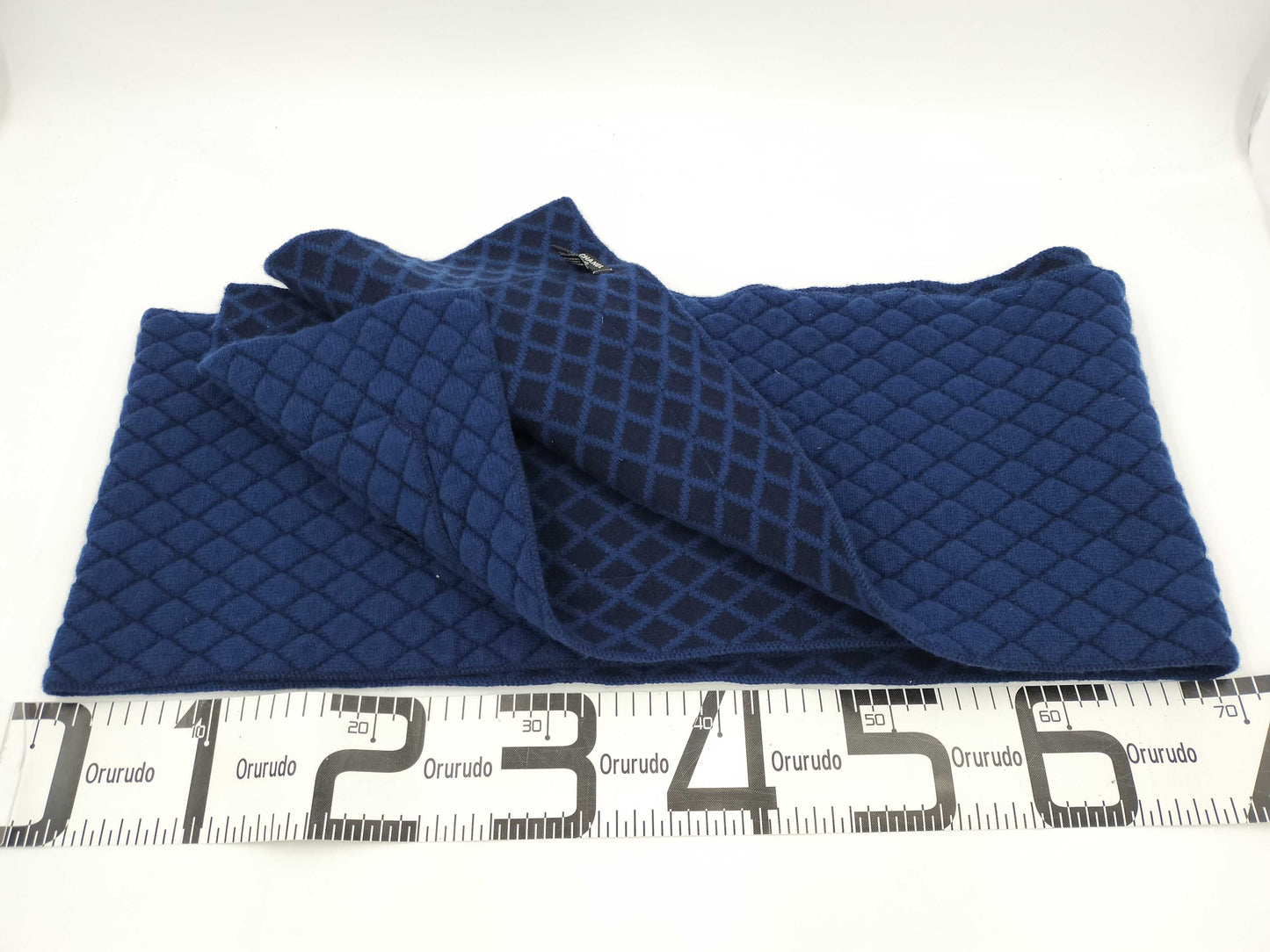 CHANEL Large Scarf Navy