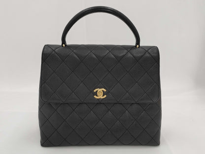 CHANEL Caviar Skin Matelasse Caviar Skin Handbag