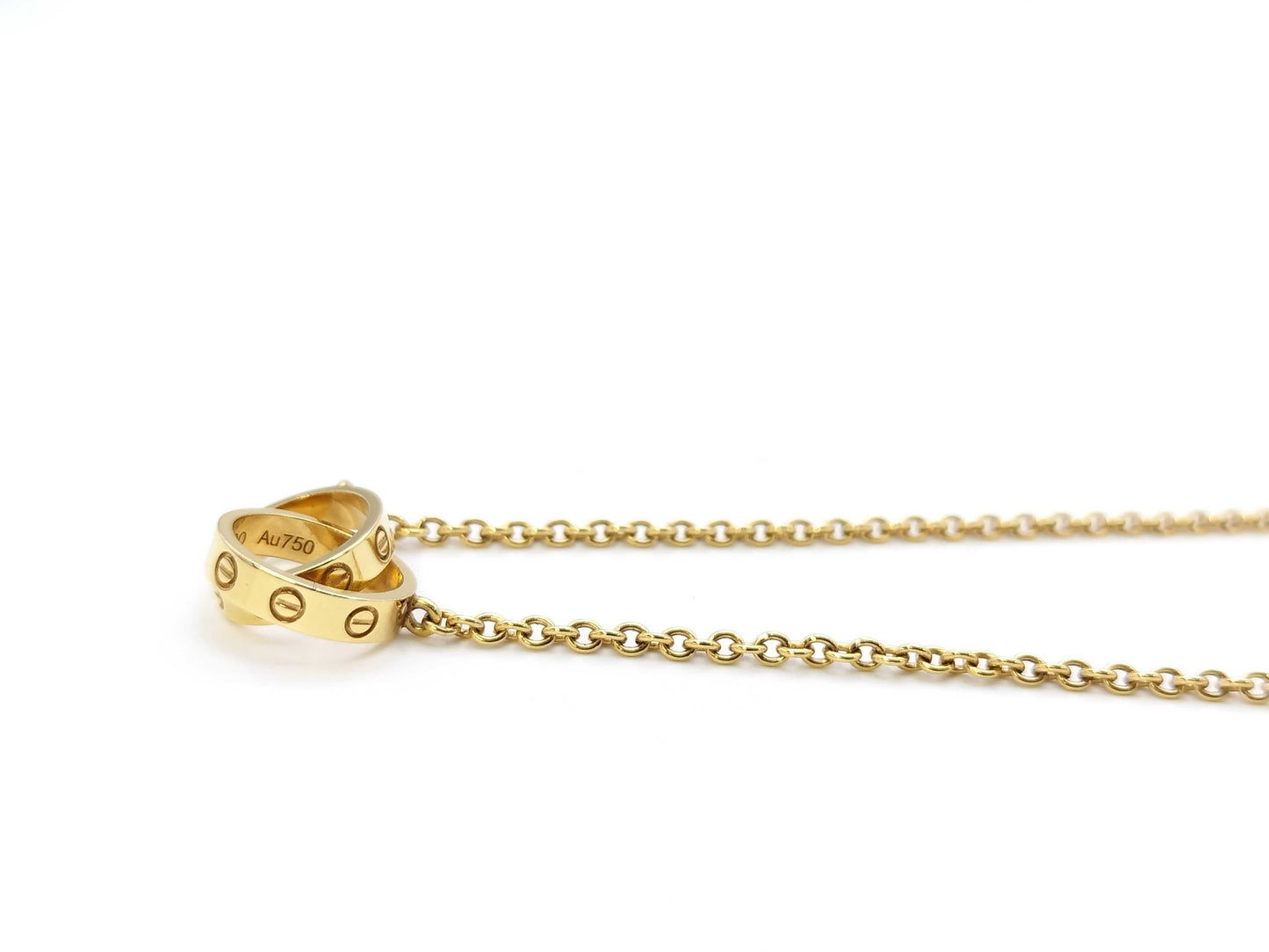 Cartier Baby Love YG Au750 6.9g Necklace 