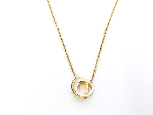 Cartier Baby Love YG Au750 6.9g Necklace 