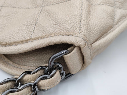 CHANEL Caviar Skin Matelasse Chain One Shoulder Bag, 20 Series, Accessories: Guarantee Card, Shoulder Bag