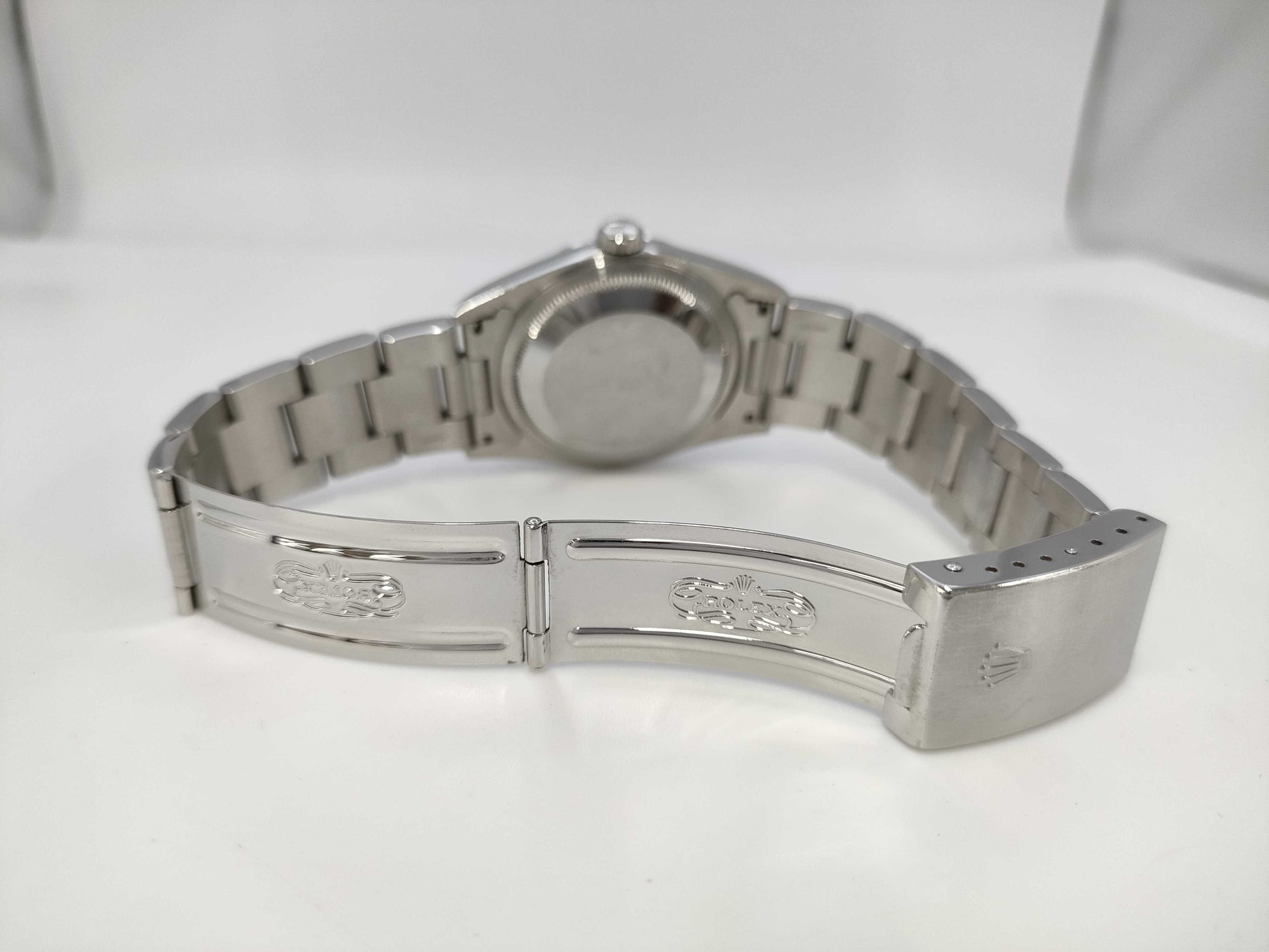 ROLEX 16200 F368004 Black Dial Boys' Watch