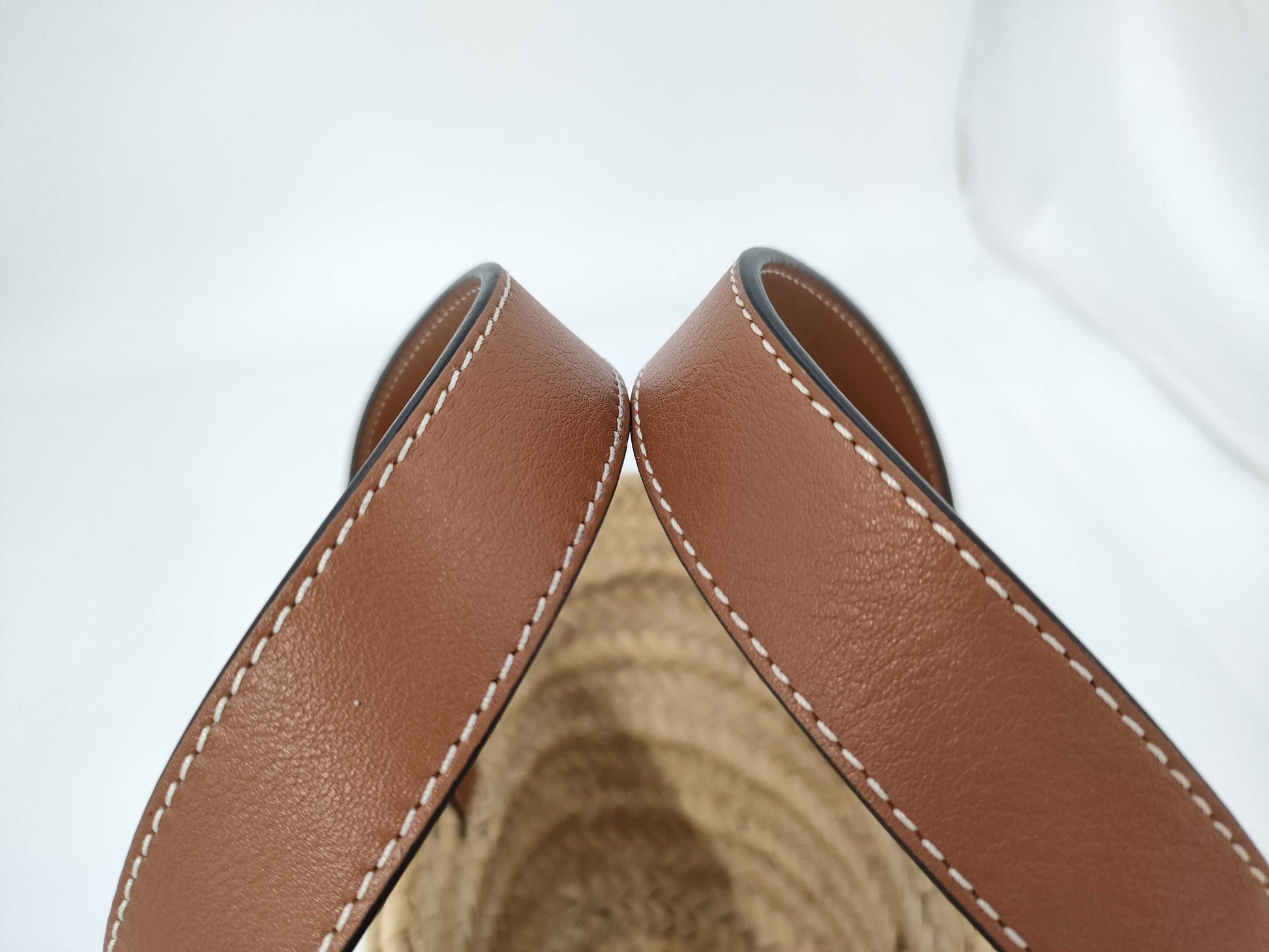 LOEWE Basket Small Raffia Handbag. Includes dust bag.