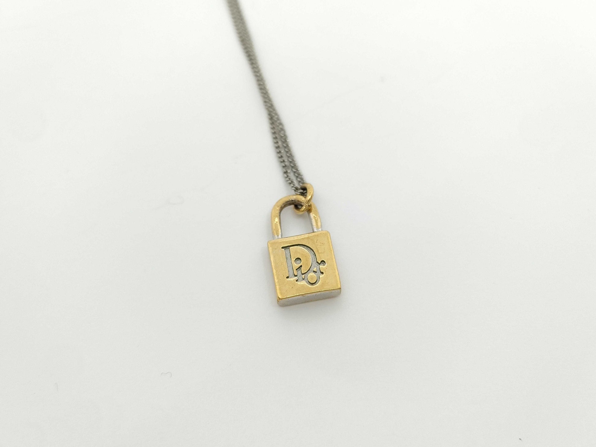 Dior Padlock Necklace