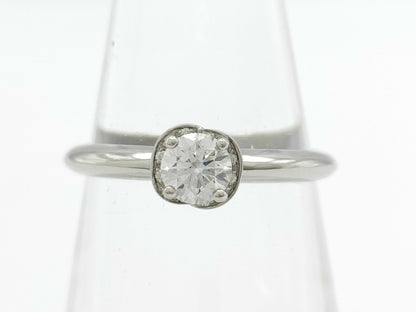 BVLGARI Incontro d'Amore Diamond PT950 3.3g Ring 