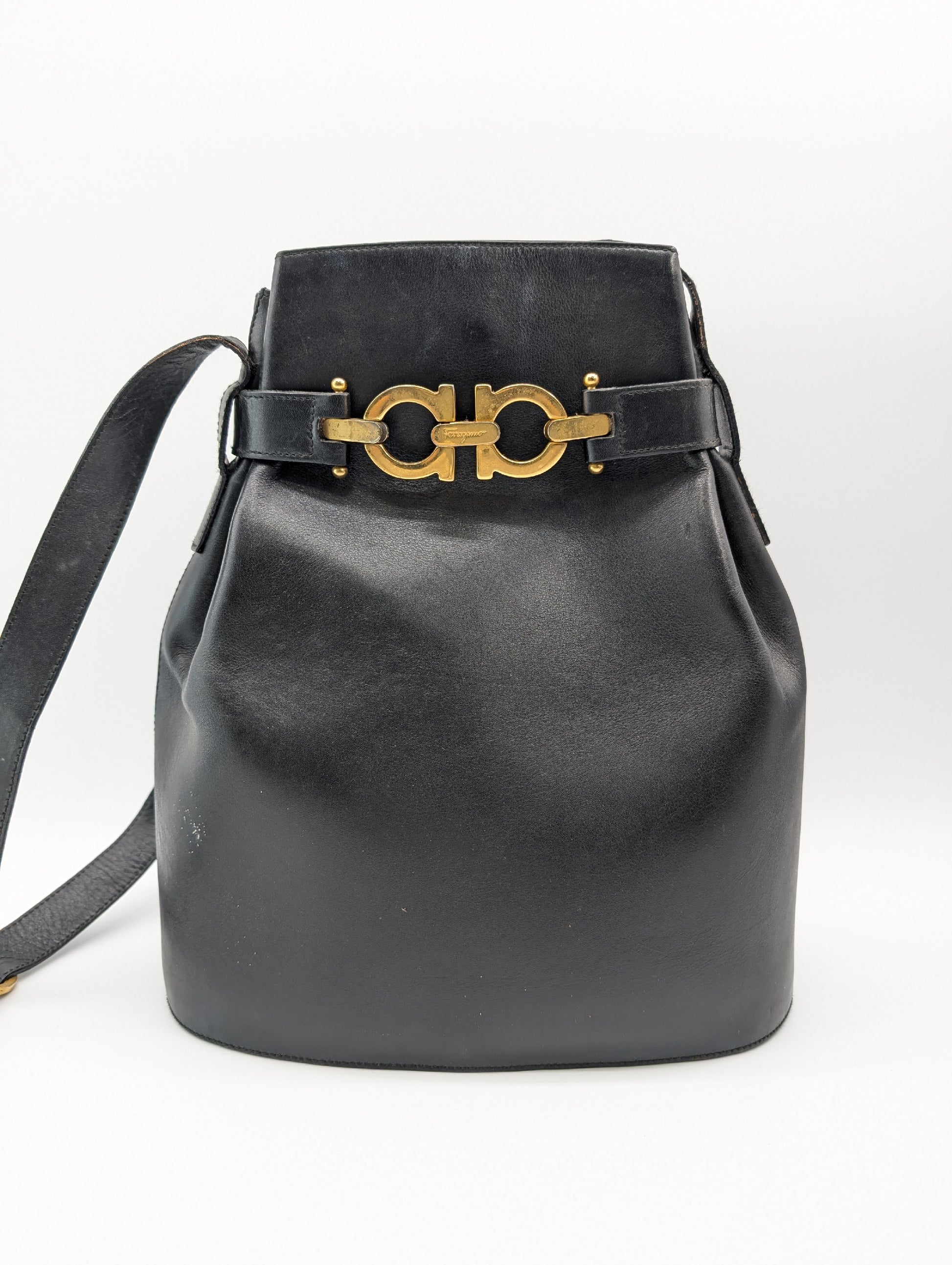 Salvatore Ferragamo Gancini shoulder bag