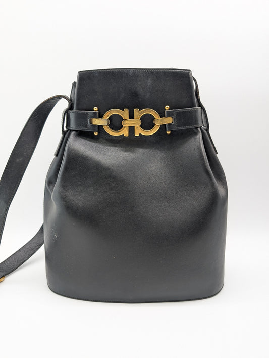 Salvatore Ferragamo Gancini shoulder bag