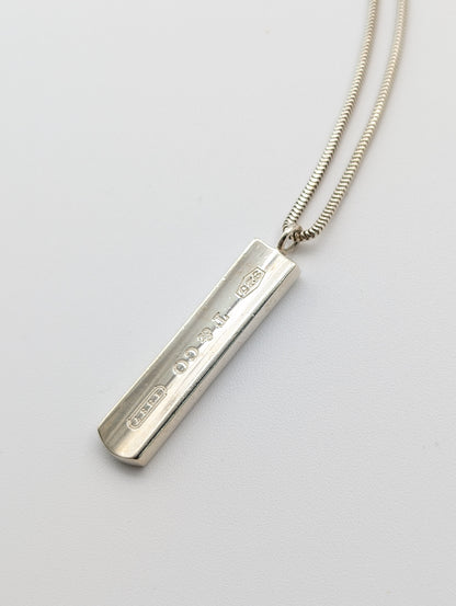 Tiffany & Co. Tiffany & Co. Narrow Bar Necklace 1837 925 12.9g Necklace