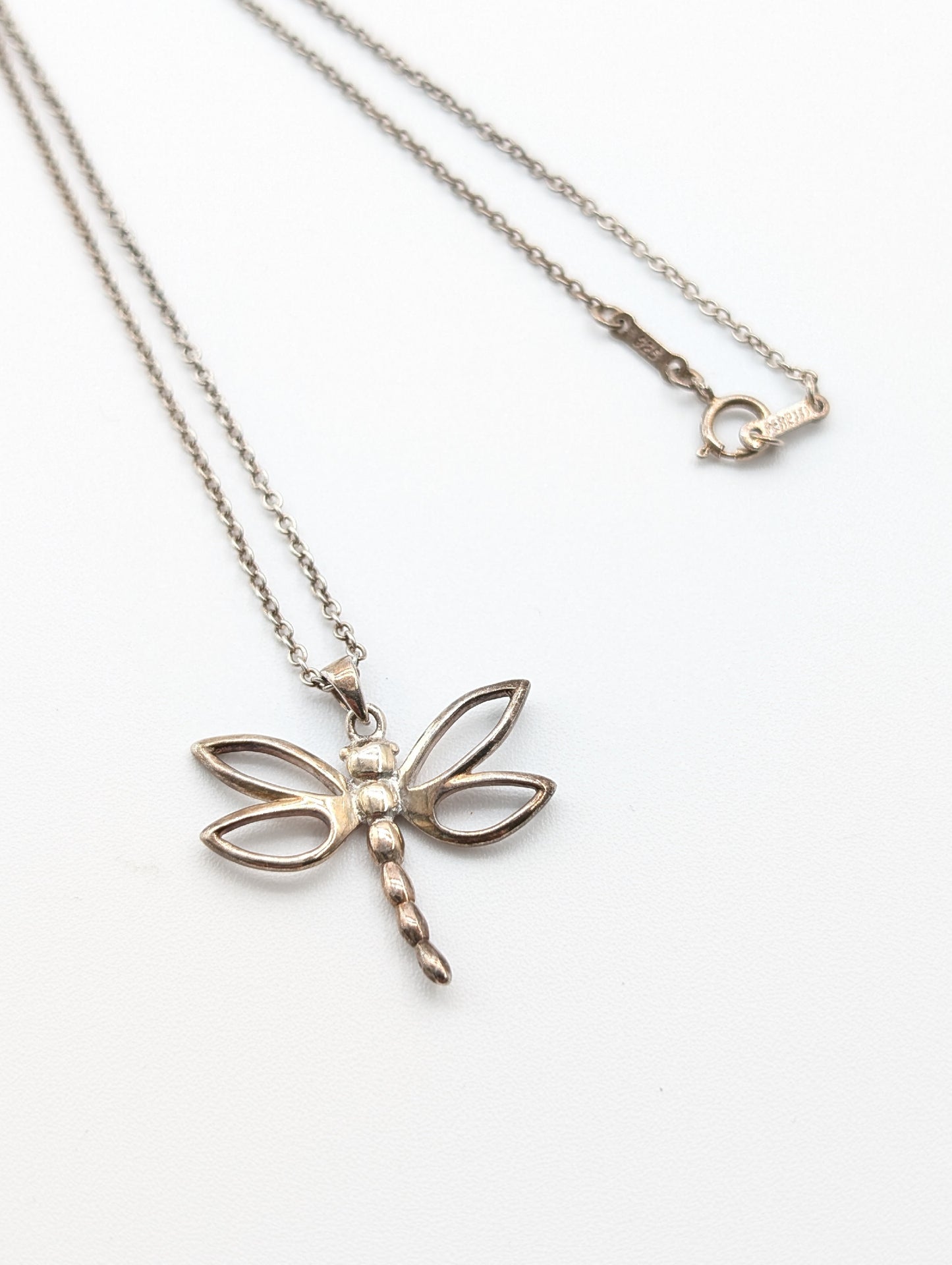 Tiffany & Co. Dragonfly Necklace, 925, 3.6g
