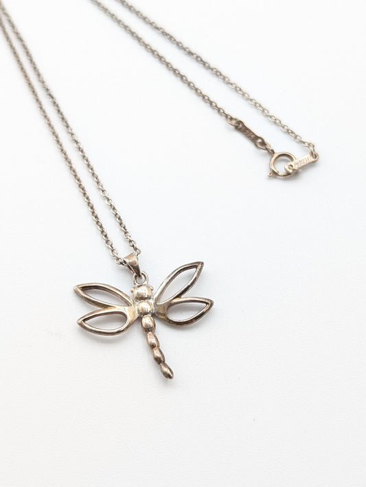 Tiffany & Co. Dragonfly Necklace, 925, 3.6g