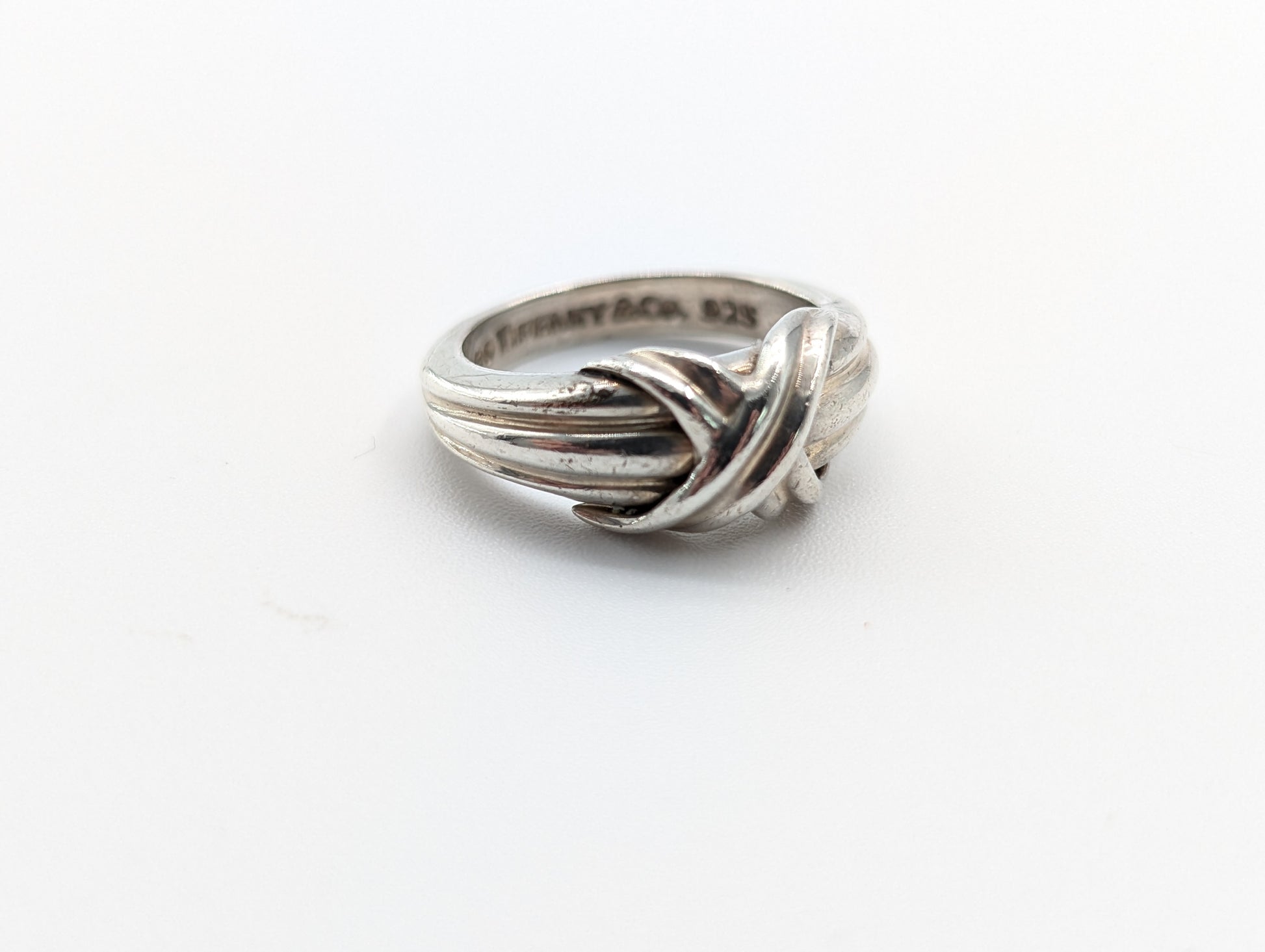 Tiffany & Co. Tiffany & Co. Cross Ring 1990 SV925 4.9g Ring