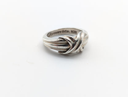 Tiffany & Co. Tiffany & Co. Cross Ring 1990 SV925 4.9g Ring