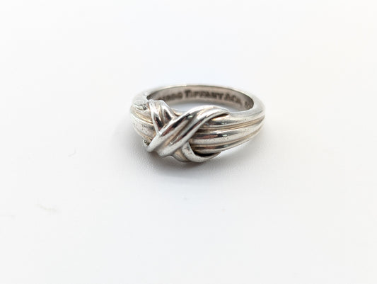 Tiffany & Co. Tiffany & Co. Cross Ring 1990 SV925 4.9g Ring
