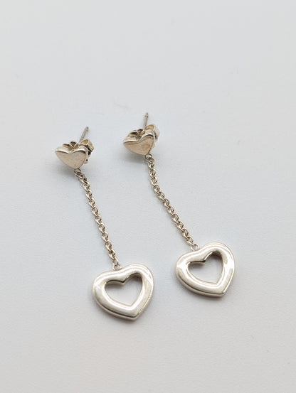 Tiffany & Co. Tiffany & Co. Heart Swing Earrings, 925, 3.9g
