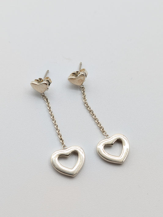 Tiffany & Co. Tiffany & Co. Heart Swing Earrings, 925, 3.9g