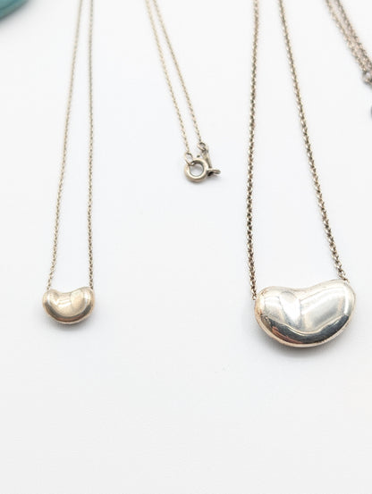 Tiffany & Co. 5-Piece Open Heart Large Necklace Set, 28.7g, Accessory Set 