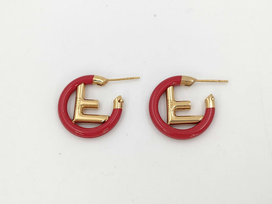FENDI red earrings