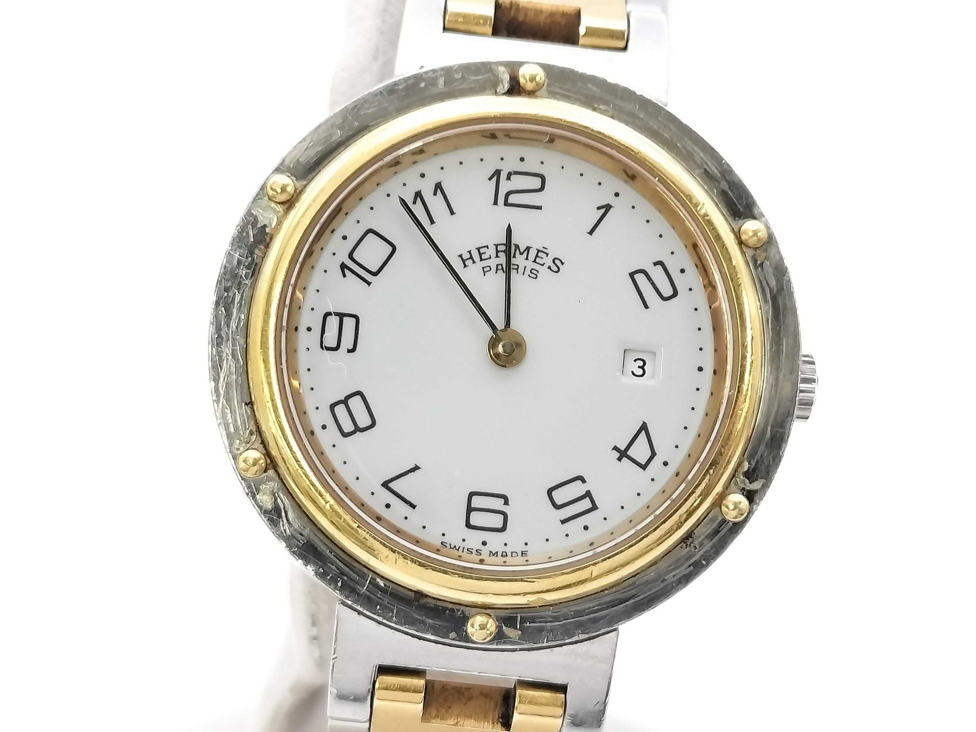 HERMES Clipper 241137 QZ Unoperated Women's Watch