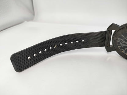 GaGa MILANO Manuale 46 10013 Quartz Black Dial Men's Watch