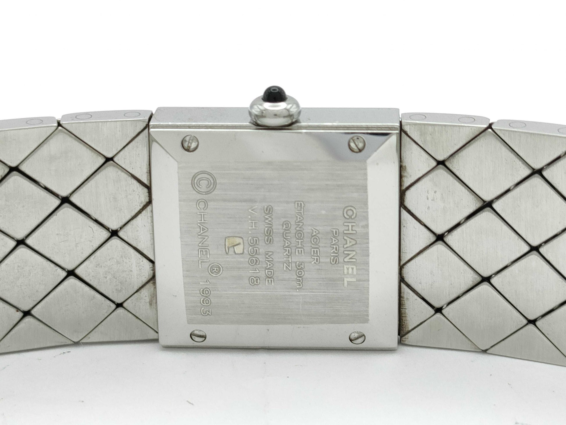 CHANEL Matelasse V.H.55618 QZ Women's Watch