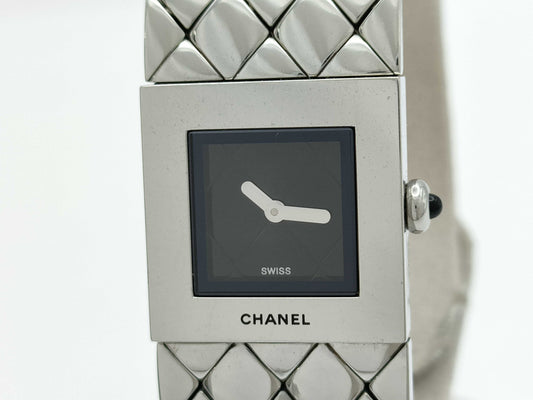 CHANEL Matelasse V.H.55618 QZ Women's Watch