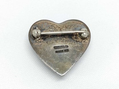 Tiffany & Co. Heart Brooch SV925 8.5g Brooch