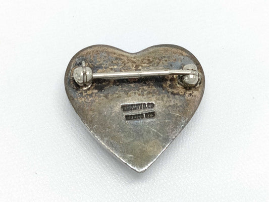 Tiffany & Co. Heart Brooch SV925 8.5g Brooch