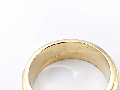 PIAGET Possession #65 Diamond Ring, Yellow Gold 750, 11.6g 