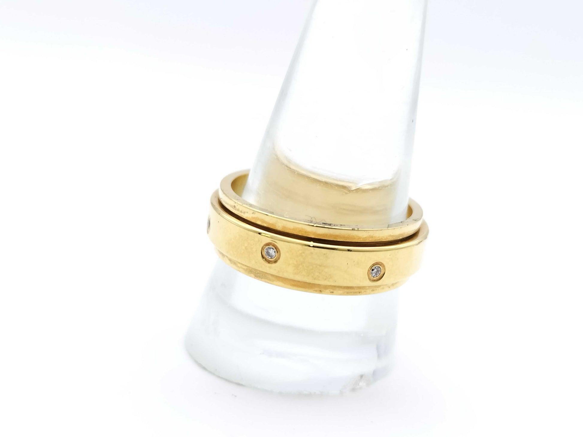 PIAGET Possession #65 Diamond Ring, Yellow Gold 750, 11.6g 