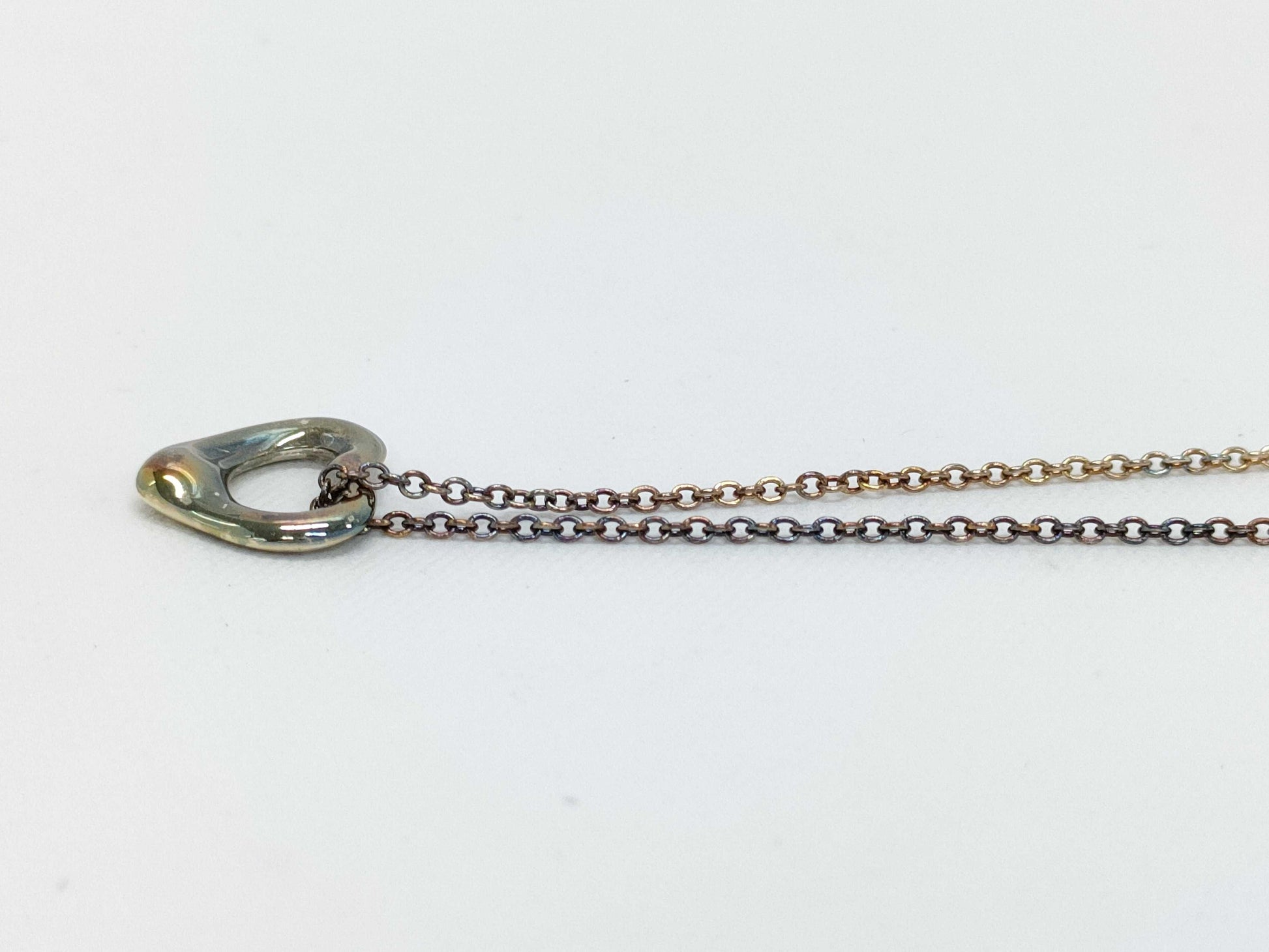 Tiffany & Co. Open Heart 2.1g SV925 Necklace