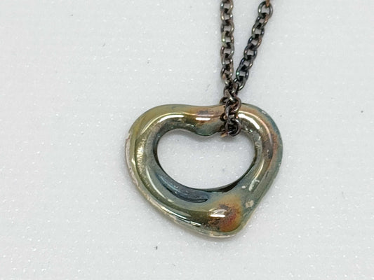 Tiffany & Co. Open Heart 2.1g SV925 Necklace