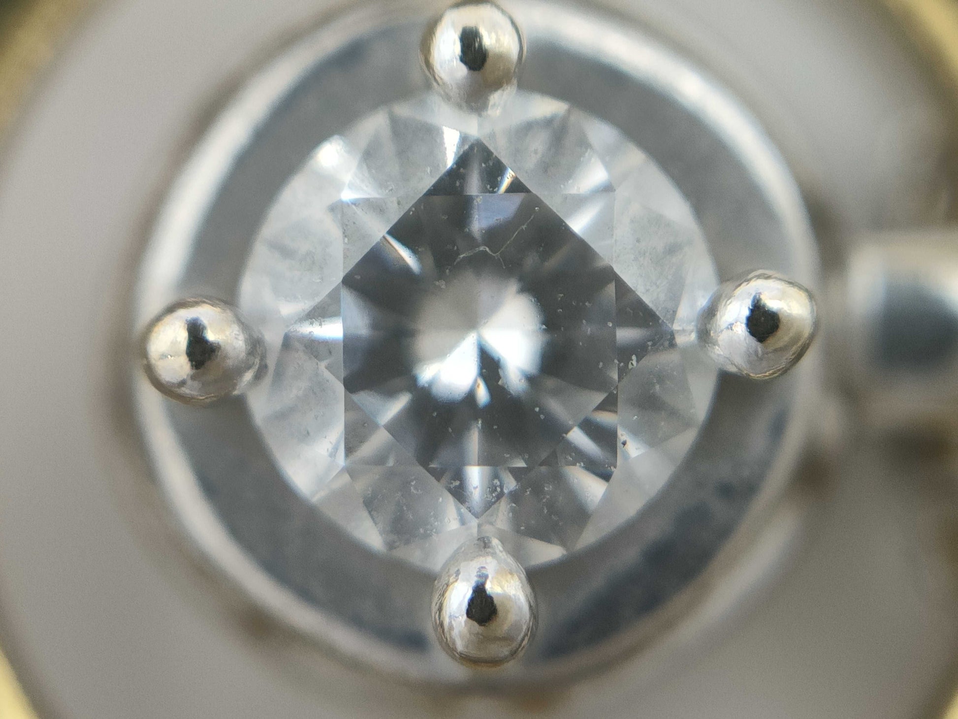 TASAKI D0.18ct FD0.09ct 750/K18WG 4.9g Necklace 