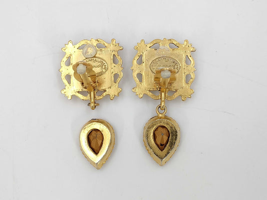 Yves Saint Laurent Stone Earrings