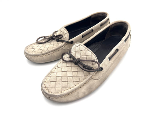 BOTTEGA VENETA BOTTEGA VENETA Bottega Veneta Suede Driving Shoes Gray Size 34 1/2 Other Shoes