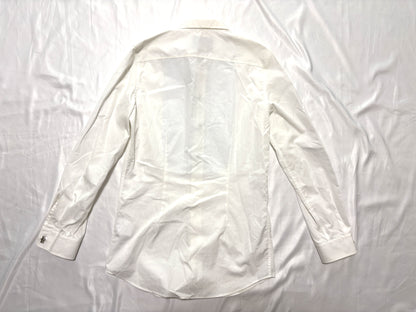 GUCCI 486153 21131 Dress Shirt with Cuffs, White, Size 38/15