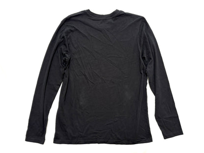COACH CB672 Logo Long T-Shirt Black Size L T-Shirt