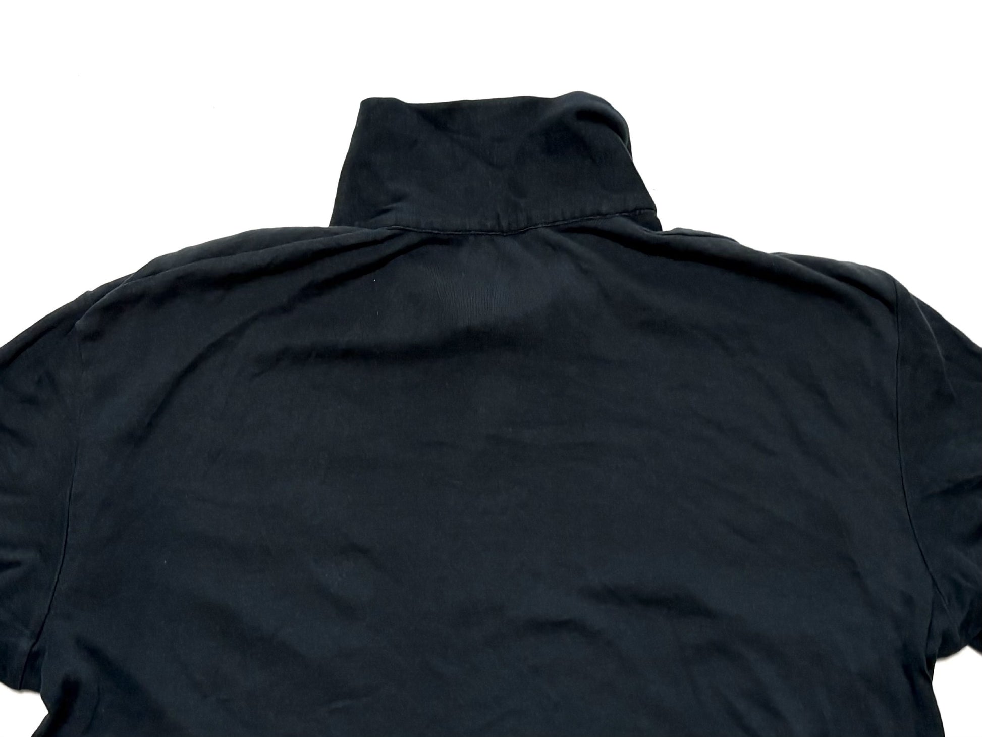 Armani Exchange Half-Zip Polo Shirt, Navy, Size L