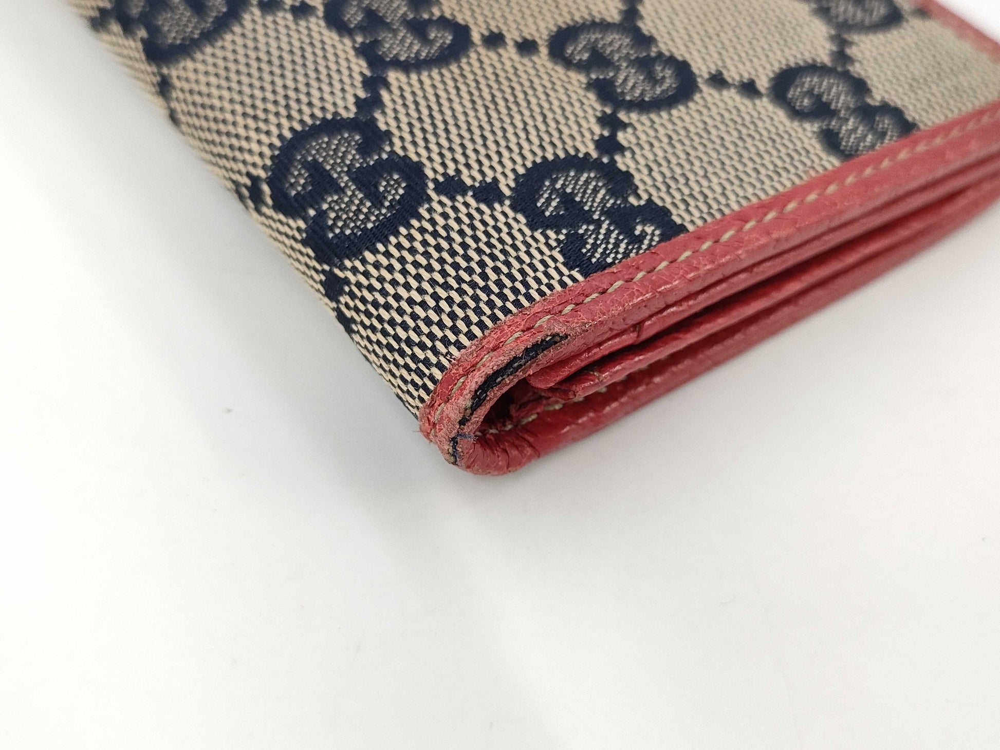 GUCCI GG Canvas Card Case/Business Card Holder 154178 Card Case/Pass Case/Business Card Holder